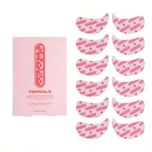 Faded Brightening Under Eye Masks | Revitalizing Patches To Depuff, Hydrate, And Illuminate | Diminishes Dark Circles And Fine Lines | Made With Kojic Acid, Caffeine & Niacinamide(2-Pack) - 粉色 - 查看 1