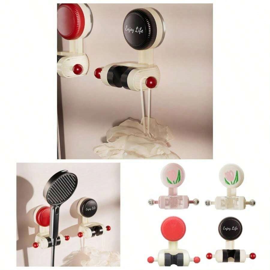 Shower Head Racks - White - View 1