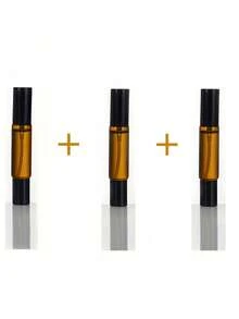 2pcs 0.34oz Dual-Purpose Perfume Spray Bottles With Rollerball - Clear Glass, Refillable, Portable & Easy To Use, Essential For Travel And Office, Includes Eau De Toilette And Facial Mist Bottles, Travel Accessories | Refillable Perfume Atomizer | Refillable Spray Bottle (Brown Bottle) - Brown - View 17