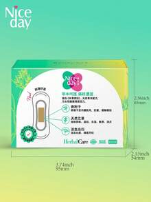 Niceday 30 peças/2 caixas, 155mm de uso diário, Absorventes Higiênicos de -Moxa, Absorventes Higiênicos à Base de Ervas, Absorventes Ultrafinos para Período, Absorventes Menstruais Super Macios, Contendo -Moxa, Junça, Angélica, Três Ingredientes Herbais, Adequado para Dor Menstrual, Camada Superficial Orgânica, Não Irritante, Respirável e Seco, Alta Absorção, Sem Vazamento