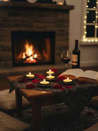 1Set Nordic Vintage Romantic Candle Holder, Round Metal Candle Holder Tray, Suitable For Tabletop Decoration, Wedding Party, Family Gathering Decoration, Dining Table Candlelight Dinner, Home Modern Decoration, Dining Table Coffee Table Living Room Tabletop Decoration, Wedding Decoration