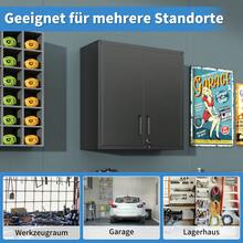 Heavy Duty 198cm 5 Tier Shelving Unit - Metal Storage Rack With 650kg Load Capacity, Height Adjustable Industrial Shelving Unit For Garage, Basement And Workshop, Black, H198cm * W120cm * D45.7cm On Site - 黑色+金屬+現代 - 查看 7