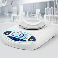 Balanza analítica de laboratorio , precisión de 3000 g x 0,01 g, balanza de laboratorio de alta precisión, conversión de 13 unidades, balanza de laboratorio científica digital para laboratorio, joyería, industria, negocios (3000 g, 0,01 g) - 3000 g x 0,01 g - Ver 9