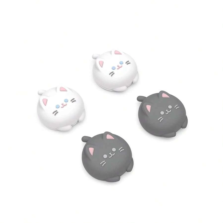 PlayVital Cute Thumb Grip Caps,, Controller, Silicone Analog Stick Cover Series X/S, Series 2 Controller, Thumbstick Caps Switch 2 Pro Controller - Cutie - Gấu trúc mũm mĩm - Xem 1