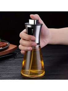 1 件套，玻璃油雾瓶，304 不锈钢压力厨房油分配器，橄榄油和烧烤油喷雾器，食用油瓶，适用于烹饪和烧烤，家庭酒店户外烧烤用品，年末大促销，价格实惠。 - 彩色 - 查看 8