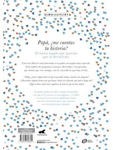 LIBRO DE DESARROLLO PERSONAL- PAPÁ, ¿ME CUENTAS TU HISTORIA? Un regalo Personalizable, es un libro emotivo y lleno de significado que invita a los padres a compartir sus recuerdos, anécdotas y enseñanzas con sus hijos. Más que un libro, es un tesoro familiar donde papá podrá escribir sobre su infancia, sus sueños, sus momentos más felices y los aprendizajes que marcaron su vida. Ideal como regalo para el Día del Padre, cumpleaños o cualquier ocasión especial, este libro se convertirá en una herencia de amor y sabiduría que pasará de generación en generación. ¡Una manera hermosa de conservar la historia de papá para siempre! Es un puente entre generaciones, una invitación a compartir recuerdos, valores y vivencias que construyen identidad. Fortalece los lazos familiares y convierte cada página en un tesoro de memorias. ¡Un homenaje al amor paternal que perdura en el tiempo! - Libro único - Ver 3