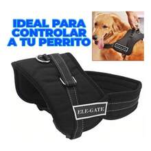 Pechera Pretal Correa Bandas Reforzado Mascota Perro Grande - Rojo - Ver 5