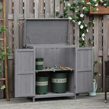 Outdoor Storage Box, Cabinet, And Shelf