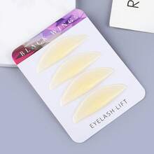 BLACKWINGS 2 Sets Reusable Eyelash Lift Kit, Includes Eyelash Perm Pad, Silicone Eyelash Lift Pads, Eyelash Curler, Applicator, Eyelash Assist Tools, Eyelash Perm Solution, Silicone Eyelash Curler, Eyelash Lift Rod, Makeup Beauty Tools, Reusable Eyelash Lift Pads - Gold - View 12