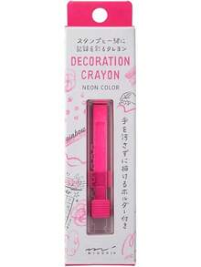 ミドリ(MIDORI) クレヨン デコレーションクレヨン 黄緑×緑 38106006 - ピンク - チェックする 8