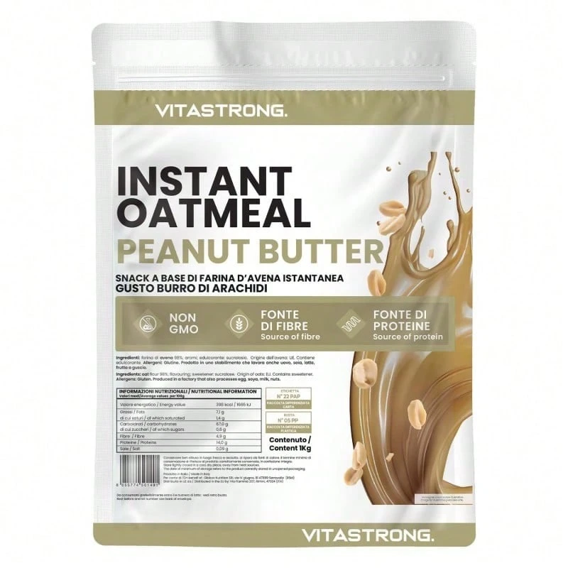Vitastrong Oats - Peanut Butter - View 1