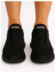 Women's Orthopedic Tennis Shoes For Walking, Gym, Running, And Training - 黑色和粉紅色 - 查看 5