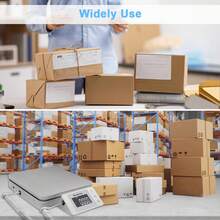 Digital Shipping Scale 88lb*0.1oz, Durable Stainless Steel Postal Scale With Tare, 4 Weighing Modes, Shipping Scale For Packages, Postage Package Scale - White - View 7