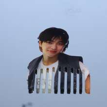 Cor Tis Celebrity Merchandise Acrylic Comb, Long, Ma Ding MARTIN1, Zhao Yufan JAMES, Jin Zhu Xun JUHOON, Yan Chengxuan SEONGHYEON, An Qianhao KEONHO, Portable Cute Anime Merchandise Custom Support Materials DIY Hair Comb