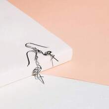 Boma Jewelry Sterling Silver Flamingo Dangle Earrings - 1 - View 6
