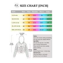 Women's Sequin Zip-Up Hooded Jacket With Ribbed Hem And Long Sleeves For Party Wear - Multicolor - View 7