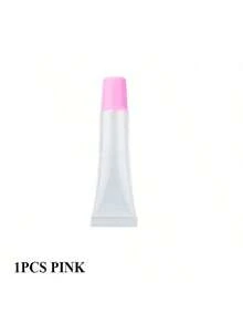 1/5支装 10毫升空PE塑料粉棕色唇彩管唇油容器软挤压管透明润唇膏管带蝴蝶结球钥匙扣，价格实惠，适合作为圣诞礼物、化妆品、化妆工具、廉价商品、礼品、女士礼品、圣诞礼物、赠品、旅行用品、旅行必备品。 - 彩色 - 查看 31