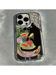 Funda de teléfono Fishing para modelos de 16 a Plus - Carcasa suave, protección anti-caída - Multicolor - Ver 1
