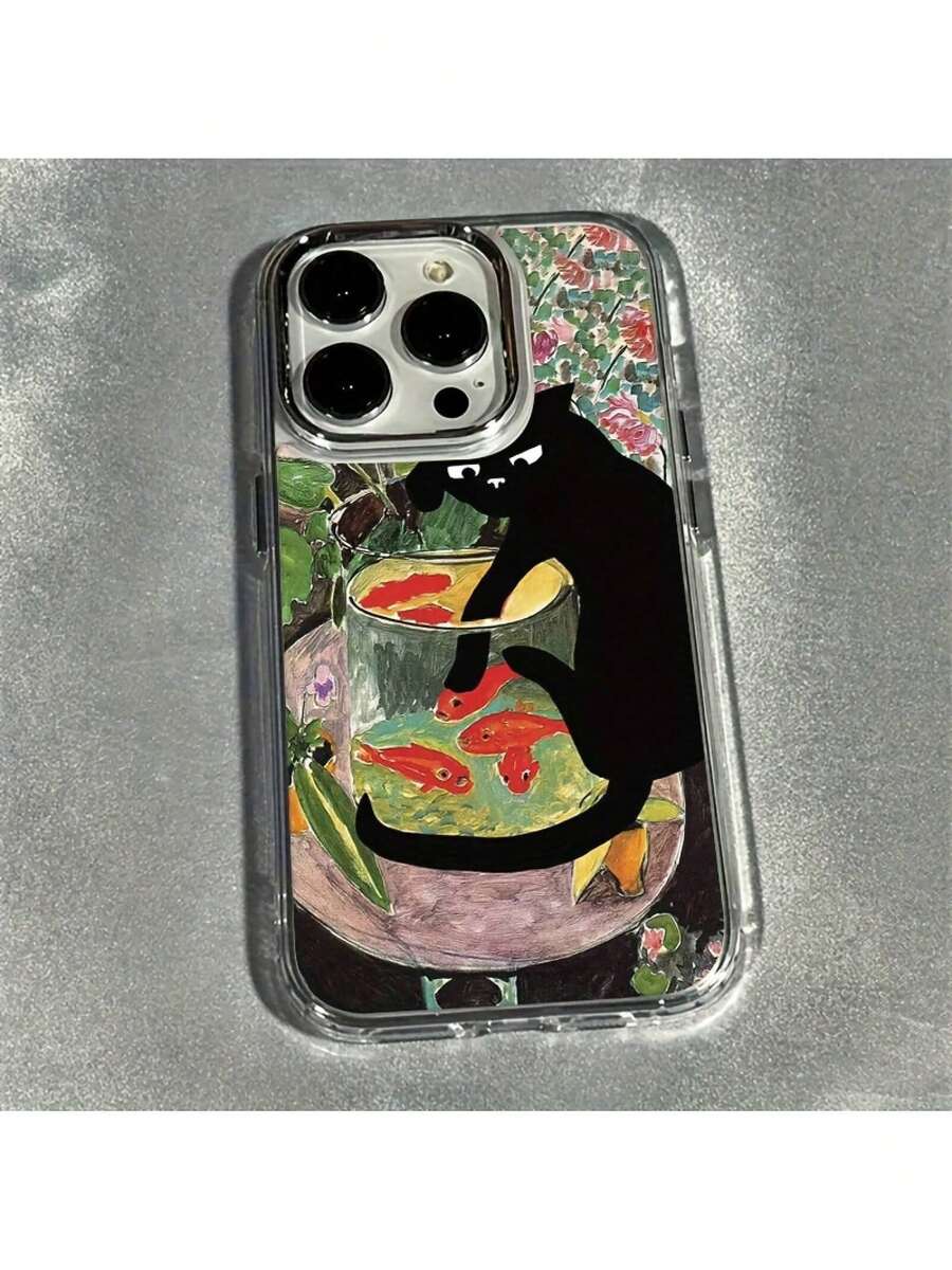 Funda de teléfono Fishing para modelos de 16 a Plus - Carcasa suave, protección anti-caída - Multicolor - Ver 1
