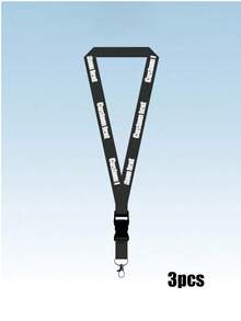 Custom Text ID Badge Lanyard, Personalized ID Badge Holder Strap With Detachable Clasp, Neck Strap Keychain For Keys And Phone, 20.47 Inches/52cm - Multicolor - View 14