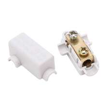 10 Conectores de ZK T06 de 400 V, 60 A, Alta Potencia, 1 en 2 Salidas, Bloque de Terminales de Empalme, Caja de Conector deón en Línea, Aislamiento, Resistente Al - 1 - Ver 9