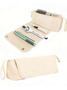 Hair Styling Tools Curling Iron Travel Organizer Bag, Hairdryer Pouch, Hair Clip & Straightener Storage, Essential For Home & Travel, Great Gift For Valentine's Day & Mother's Daytravel Essentials Vacation Summer Holiday Back To School School Stuff Bag For School Travel Bag For Women Makeup Bag For Travel