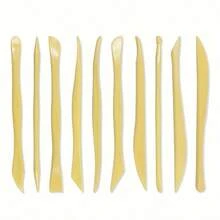 10pcs Polymer Clay Sculpting Tool Set, Double-Ended Pottery Tools, Suitable For Beginners - Craft Supplies