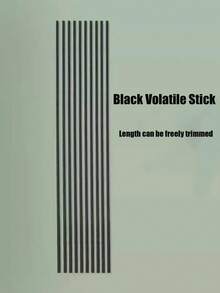 6-Piece Set (1 Fragrance Bottle + 3 Black Fiber Sticks + 2 White Flower Stems) Flameless Home Fragrance Kit, Long-Lasting Scent, Suitable For Bedroom, Bathroom And Living Room, Can Be Used For Aromatherapy, Air Freshening, Diffusing, Gifting And Home Decor - Various Scents - View 10