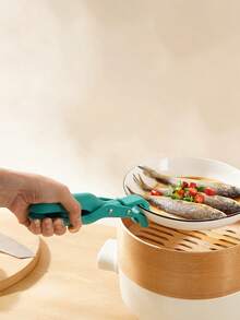 Anti-Scalding Clamp Dish Holder Bowl Clamp Multifunctional Tray Lifting Clamp Cross-Border Anti-Skid Creative Household Kitchen Silicone Anti-Scalding Clamp - Multicolor - View 1