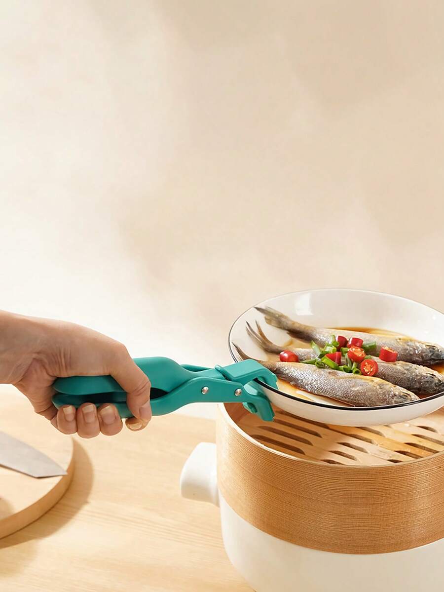 Anti-Scalding Clamp Dish Holder Bowl Clamp Multifunctional Tray Lifting Clamp Cross-Border Anti-Skid Creative Household Kitchen Silicone Anti-Scalding Clamp - Multicolor - View 1