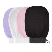 2 Pairs Deep Exfoliating Gloves, Smooth & Radiant - Body Scrub Bath & Shower - Cleanse & Remove Dead Skin - Gentle Yet Effective Exfoliating Gloves, Korean Exfoliating Gloves, Visibly Removes Dead Skin Made Of 100% Rayon Fiber (2/1pc) - Multicolor - View 9