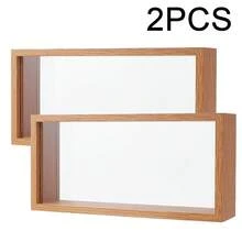 干花相框，立体相框，记忆盒展示盒，可用于展示鲜花、票根、照片、奖牌和3D物品