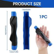 Grip Trainer, Swing Training Aid Correct Hand Position, 6.1in Lightweight Club Grip Trainer Fits Most Clubs - 黑色 - 查看 3