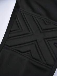 Pantalones de portero de fútbol para hombres Goaliegear - Transpirables, elásticos y protectores, adecuados para entrenamientos y partidos - Negro - Ver 5