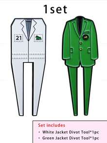 Green Jacket Divot Repair Tool,Golf Hat Clip With Magnetic Ball Marker Set - Enamel, Strong Magnet, Easily Attachable, Great Gift For Golfers - Multicolor - View 20