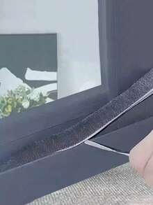 1 Rollo de burlete - a prueba de sonido, a prueba de viento, a prueba de polvo, adecuado para la decoración del hogar, burlete adhesivo de cepillo, sello a prueba de sonido, polvo y viento para puertas y ventanas - Multicolor - Ver 7