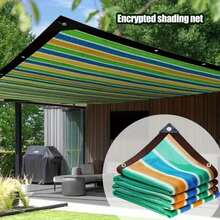 Patio-Specific Sunshade Net: A Sunshade Net Specially Designed For Modern Patio Life. It Is Made Of Dense Material, Which Can Effectively Filter Strong Sunlight And Protect Floors And Furniture. This Outdoor Sunshade Net Is The Key To Improving Patio Comfort And Also A Beautiful Decorative Sunshade Net. - Multicolor - View 5