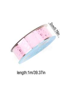 1 Cuộn Băng Ren Rỗng, Băng Trang Trí Quà Tặng Tinh Tế, Băng Ren Làm Bằng Chất Liệu Trong Suốt Chống Thấm Nước, Băng Không Khí Lễ Hội - Nhiều màu - Xem 16