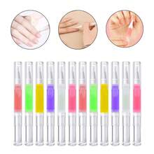 Arte Seducao Kit 12 Canetas Óleo Hidratante de Cutícula Revitalizador Canetinha Hidratação Unhas Cálcio Vitamina Unha Saudável Manicure - Multicolorido - Visão 1