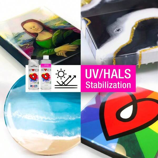 - Epoxy Resin - Clear -  - 16 Oz (8 Oz Resin + 8 Oz Hardener) (474 Ml)