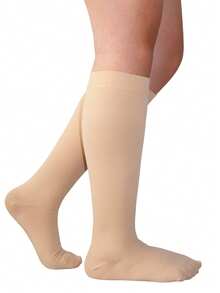 1 双男女通用压缩袜，舒适材质及踝高筒，休闲肤色女袜，日常黑色短款压缩男袜，适合运动、瑜伽、足球、跑步、旅行、工作、腿部和膝盖支撑，Y2K