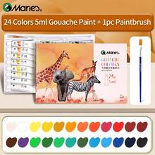 Marie's Artist Grade Gouache Paint Set,12/18/24/36 Colors And 1pc Paintbrush, Vibrant Colors And Multi-Purpose For Highly Pigmented, Gouache Paints For Canvas, DIY Projects, Paper, Crafts, Professional Art Supplies For Artists, Hobbyist & Adults In Thanksgiving & Christmas And More(5ml Each Tube) - one-size - View 10