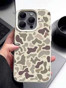 New Creative Leopard Print Pattern Compatible With Apple Phone 16/12/13/11/14/17/15/ProMax/Pro/Plus/Xs Max/XS/X,Anti Fingerprint Silicone Soft Case Ultrathin Phone - trắng - Xem 5