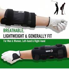 Training Aid Straight Arm Elbow Brace Swing Trainer, Straight Away Swing Trainer Aid To Eliminate Chicken Wing Swing Accessories Practice Equipment Gifts Men Women Beginner - màu đen - Xem 5