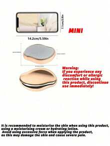 1个男女通用可重复使用水晶腿毛去除器，神奇无痛去角质脱毛工具，女士无痛物理水晶脱毛器，玻璃脱毛器，四季通用男女水晶脱毛器，无痛脱毛器，便携式温和脱毛器，温和去角质，神奇脱毛工具 - 彩色 - 查看 11