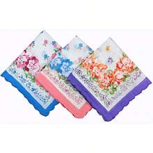 - Pauelo de algodn para mujer - 10 piezas + Floral2 - Ver 8