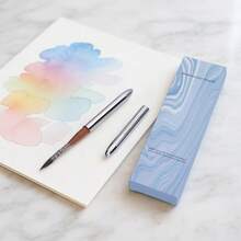 1pc Squirrel Hair & 1pc Purple Mink Hair Professional Watercolor Portable Painting Brushes, Art Supplies For Watercolor, Acrylic, Gouache, Oil Painting And Crafts - High Quality Art Brushes For Artists Who Value Tool Quality And Comfort - one-size - View 11