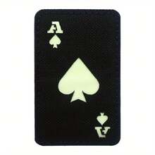 1pc New Trending Morale Patch, Luminous Reflective Gear Accessory, Funny Embroidered Fastener Patch, Suitable For Clothing, Backpacks, Etc. - Multicolor - View 2