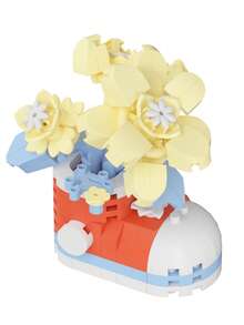 12pcs Micro Particle Cute Mini Garden Sneakers Desk Decor Flower Gift Box Plant Assembly Puzzle Toy, Realistic Preserved Flower Puzzle Toy, 3D Toy Gift For Girls, Mother's Day, Christmas, Father's Day, New Year - Multicolor - View 15