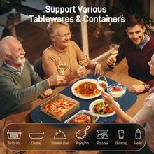 可折叠电热食物保温垫，8档温度设置，5秒全表面加热，4小时自动断电，纳米材质易于清洁，适用于自助餐、派对、解冻等多种场合。 - 美規A型插(110-127V) - 查看 9